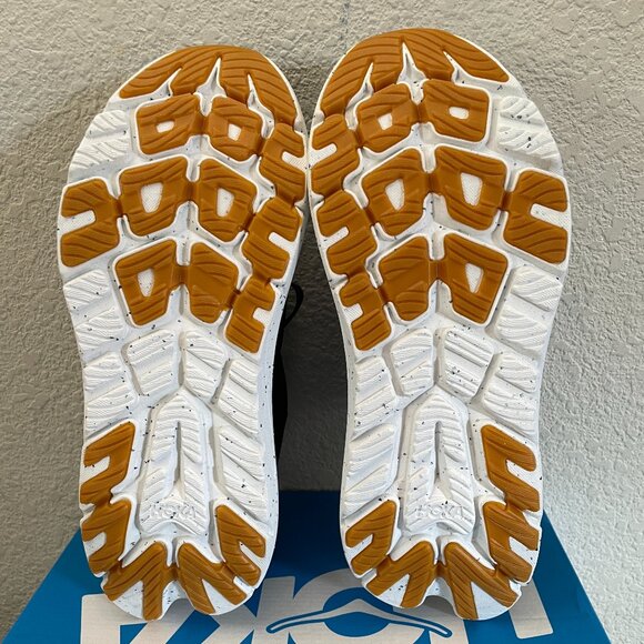 NEW IN BOX Hoka Mens Kawana 2 Running Shoes Sneakers 7 D Black Trainers - Picture 9 of 11